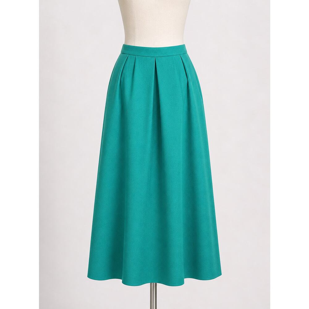 Pendleton | Vintage Wool Long Skirt Green Petite Small